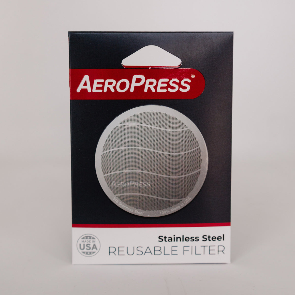 AeroPress Stainless Steel Reusable Mesh Filter