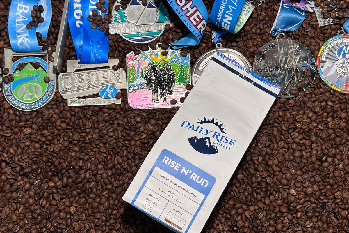 Rise N Run Coffee Blend | Ogden Marathon Coffee | Daily Rise Coffee