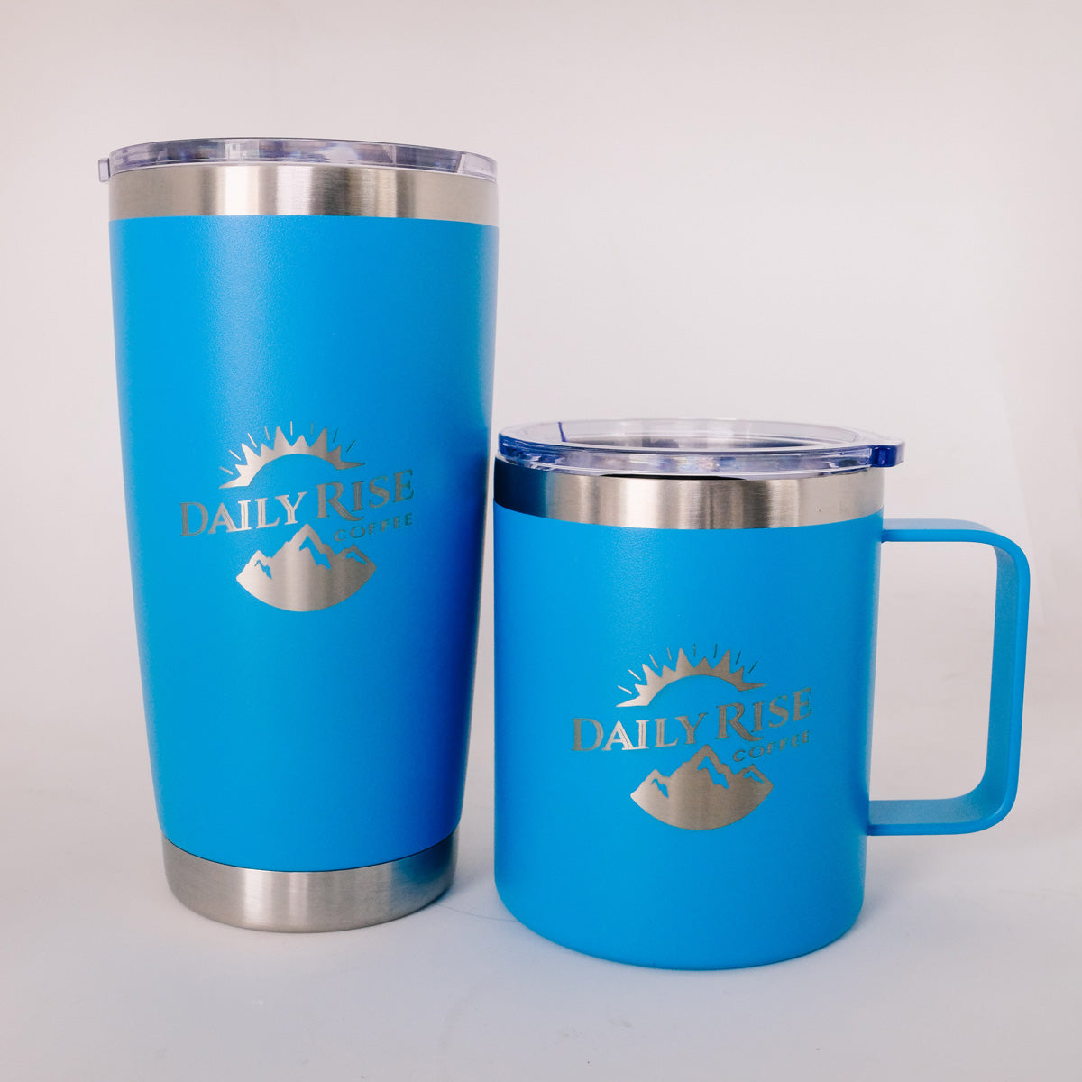 Light Blue 12oz. Stainless Steel Tumbler