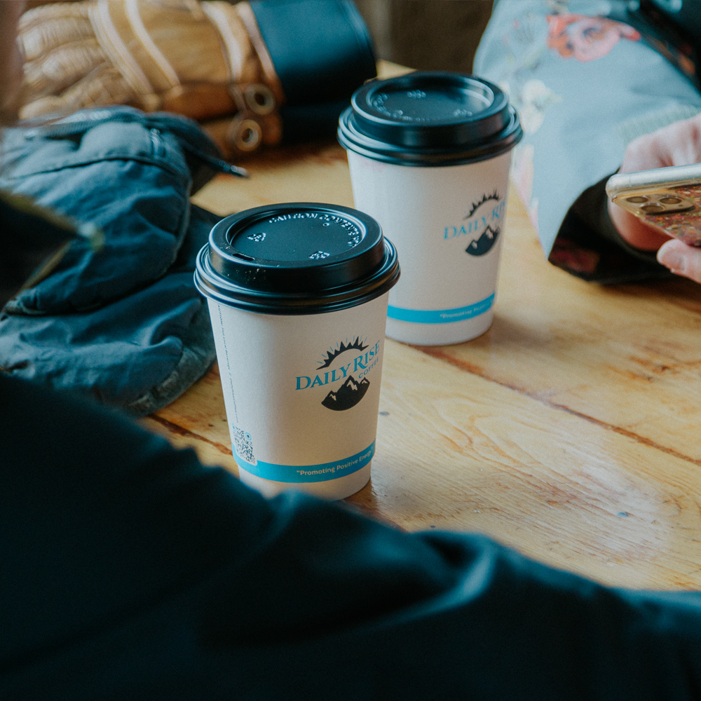 Powder Mountain Coffee - To-Go Cups - Daily Rise Coffee