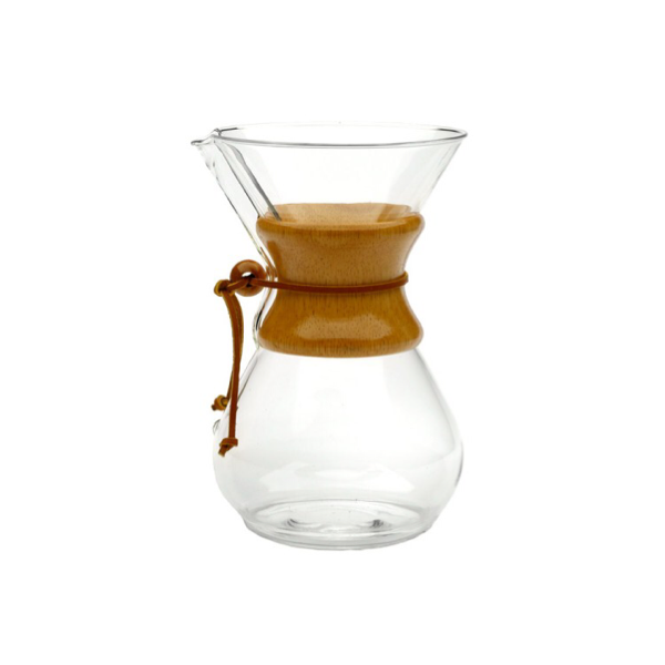 Chemex 8 cup Wood Neck Coffee Brewer