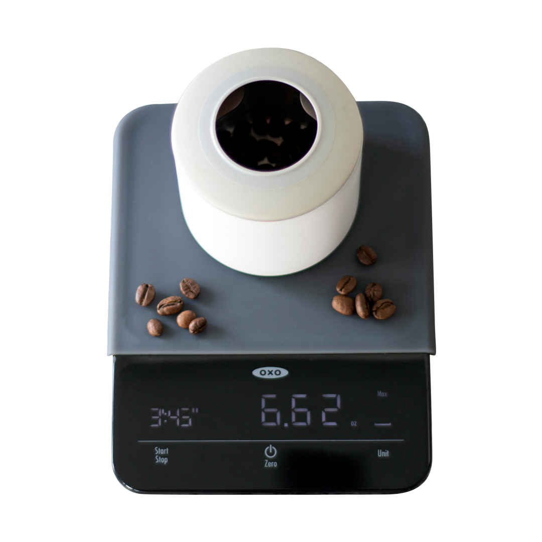 Margaret Mitchell bungee jump økologisk OXO 6lb. Precision Coffee Scale with Timer | Daily Rise Coffee