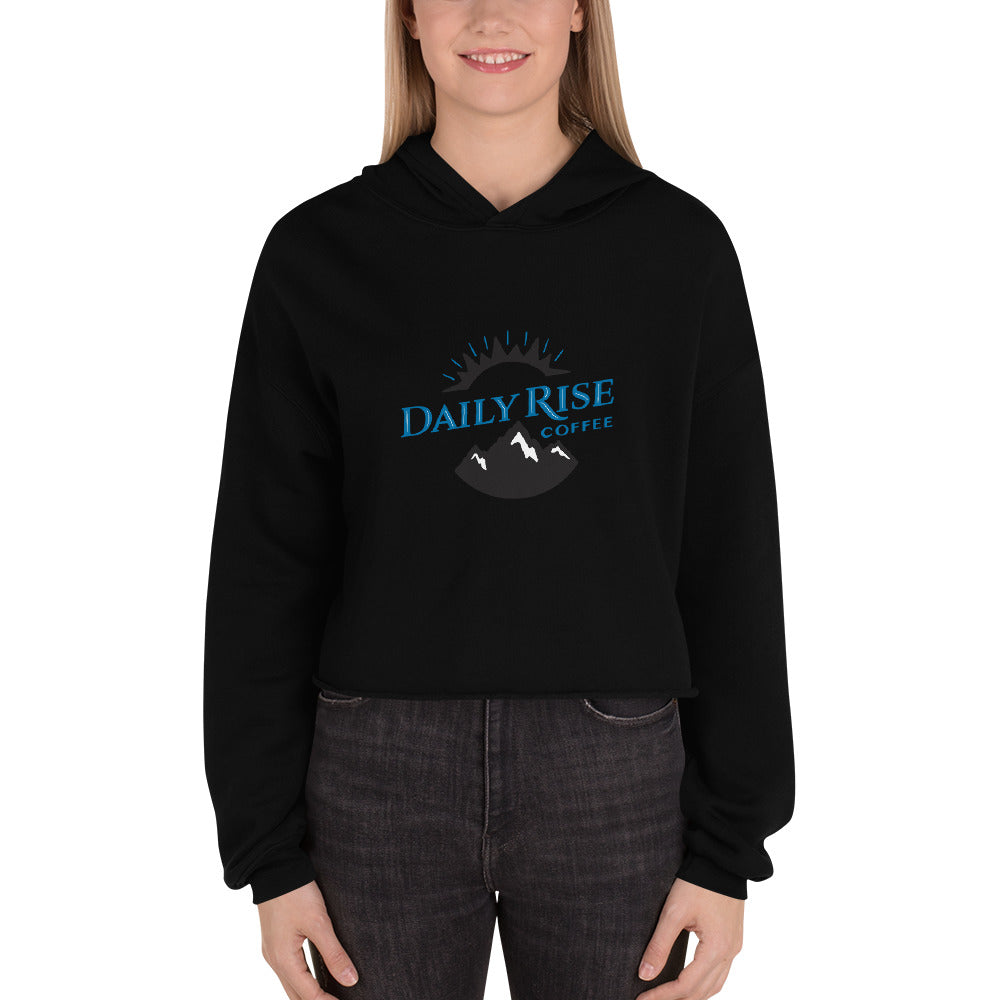 DRC Crop Hoodie – Black
